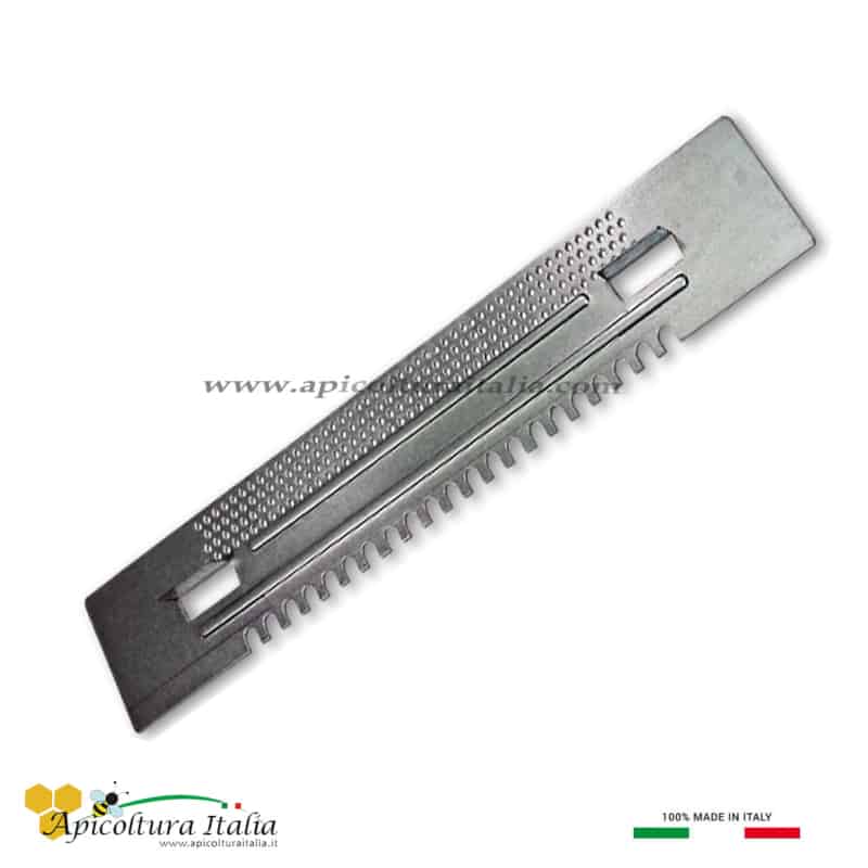 Porticina Metallica Dentata per Arnia Cubo